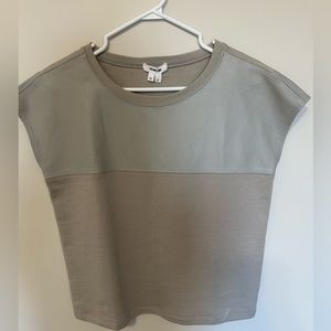 Beautiful Helmut leather blouse